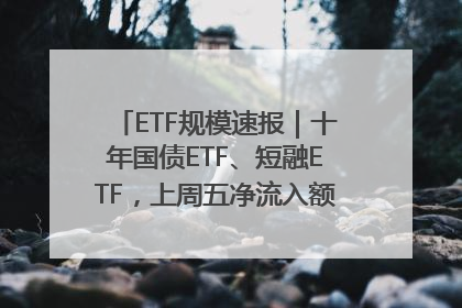 ETF规模速报｜十年国债ETF、短融ETF，上周五净流入额均超20亿元